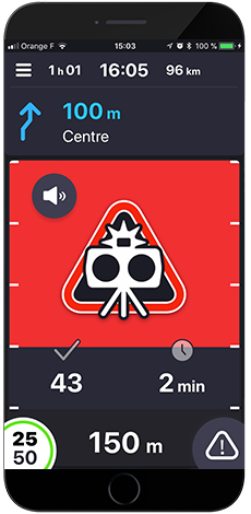 Alerte danger application Coyote